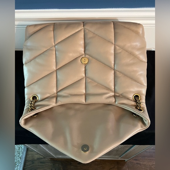 Saint Laurent (YSL) Medium Lou Puffer Bag in Quilted Leather - Picture 7 of 15